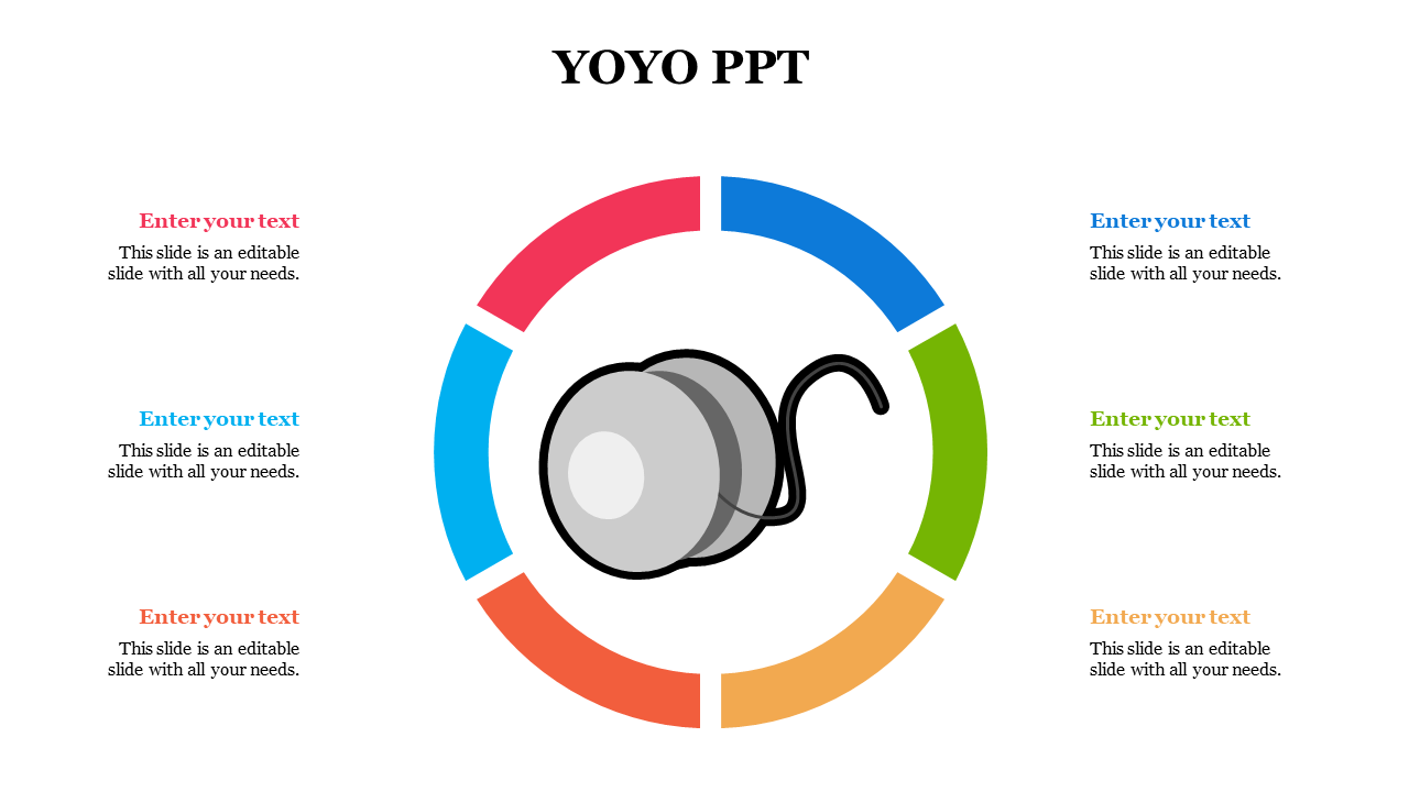 Amazing YOYO PPT Slide Template Presentation Design